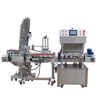 全自动上盖抽真空旋盖机