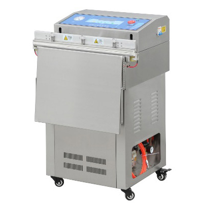 600不锈钢外抽卧式大米真空包装机