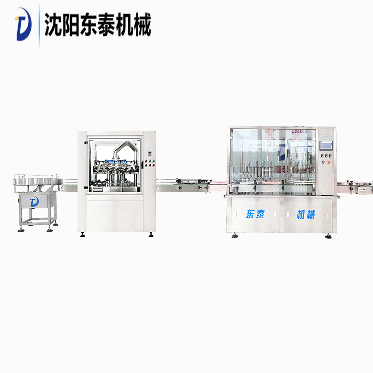 全自动食用油灌装生产线